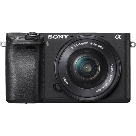 Sony a6300 + 16-50mm Kit, melns