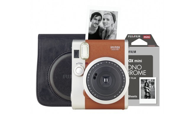 Fujifilm Retro Kit: instax mini 90 neoclassic incl. Film brown