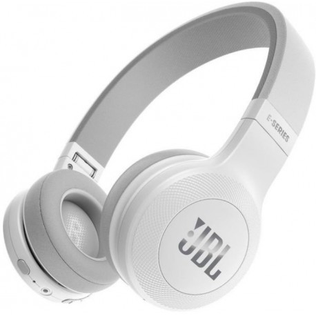 JBL juhtmevabad kõrvaklapid + mikrofon E45BT, valge