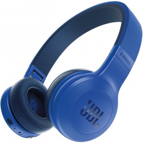 JBL juhtmevabad kõrvaklapid + mikrofon E45BT, sinine