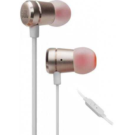 JBL austiņas + mikrofons T290, zeltītas