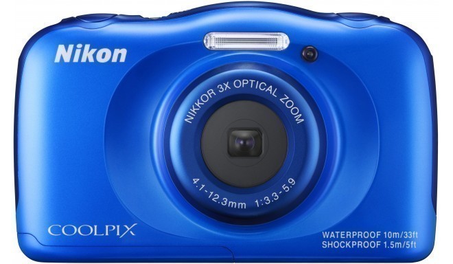 Nikon Coolpix S33, sinine