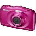 Nikon Coolpix S33, roosa