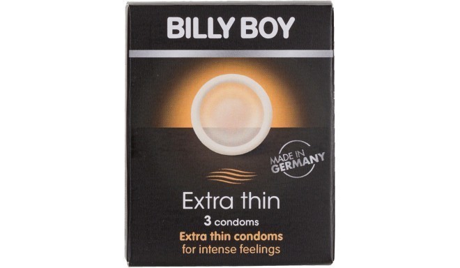 Billy Boy презерватив Fun Extra Thin 3шт