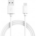 Omega cable USB - microUSB 3m, white
