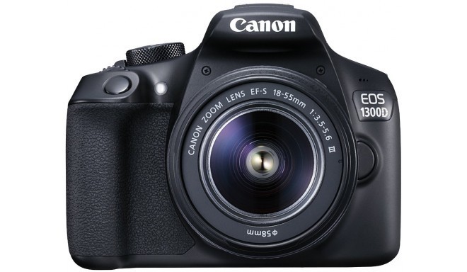 Canon EOS 1300D + 18-55mm DC III komplekts