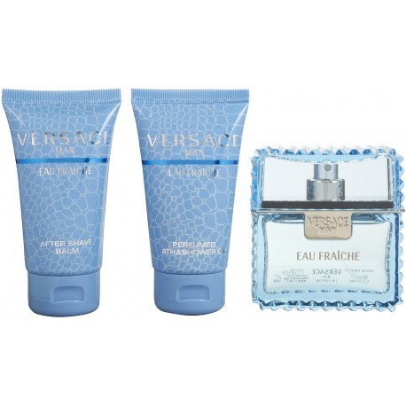 Versace Man Eau Fraiche Pour Homme Eau de Toilette 50ml komplekts