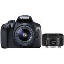 Canon EOS 1300D + 18-55мм DC III + 50мм STM Kit