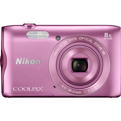Nikon Coolpix A300, розовый