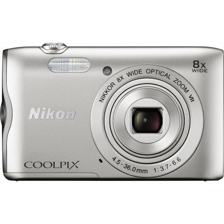 Nikon Coolpix A300, серебристый