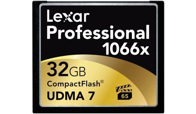 Lexar mälukaart CF 32GB Professional 1066x 160MB/s