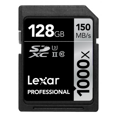 Lexar mälukaart SDXC 128GB Professional 1000x 150MB/s