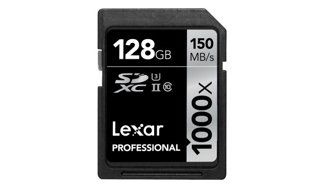 Lexar mälukaart SDXC 128GB Professional 1000x 150MB/s