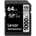 Lexar mälukaart SDXC 64GB 1000x Professional 150MB/s
