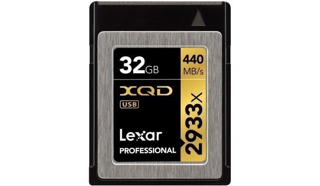 Lexar memory card XQD 2.0 32GB Professional 2933x 440MB/s