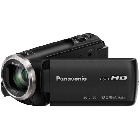 Panasonic HC-V180, melns