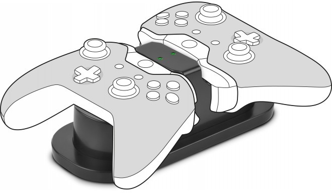 Speedlink laadija Twindock Xbox, must (SL-250000-BK)