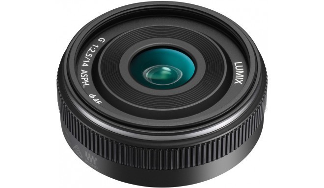 Panasonic Lumix G 14mm f/2.5 II ASPH. objektiiv, must