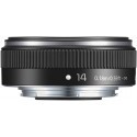 Panasonic Lumix G 14mm f/2.5 II ASPH. objektiiv, must