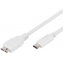 Vivanco cable USB-C - microUSB 3.0 1m (45275)