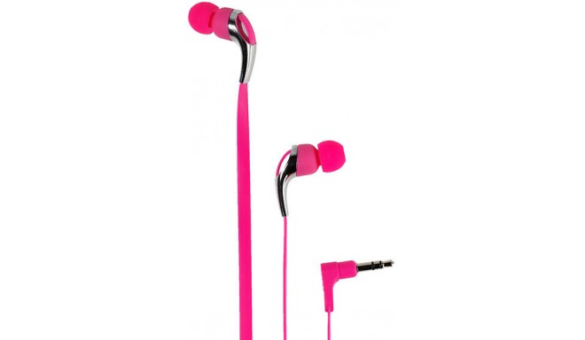 Vivanco earphones Neon Buds, pink (37306)