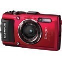 Olympus Stylus Tough TG-4, red + macro ring light LG-1