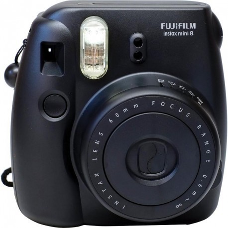 Fujifilm Instax Mini 8, must + Instax Mini paber
