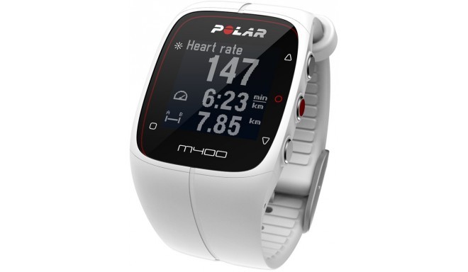 Polar M400 HR, белый