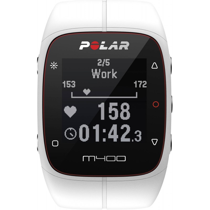 Polar M400 HR, white - Fitness watches - Photopoint