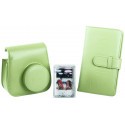 Fujifilm Instax Mini 9 accessory kit, lime green
