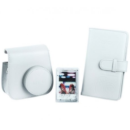 Fujifilm Instax Mini 9 футляр + альбом + рамка, белый