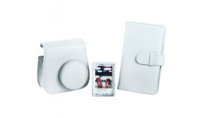 Fujifilm Instax Mini 9 vutlar + album + pildiraam, smoky white