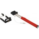 Omega ручной штатив Selfie Monopod с кабелем OMMPCR, красный (43424)
