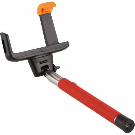 Omega ручной штатив Selfie Monopod Bluetooth OMMPBR, красный (43426)