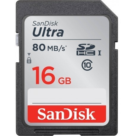 Sandisk карта памяти SDHC 16GB Ultra UHS-I Class 10