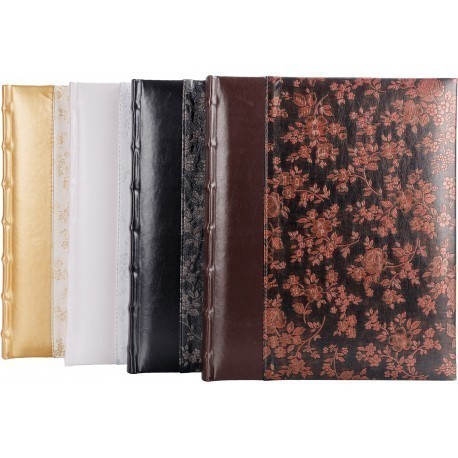 Album B40PG Rose-2T/BL Black 40lk