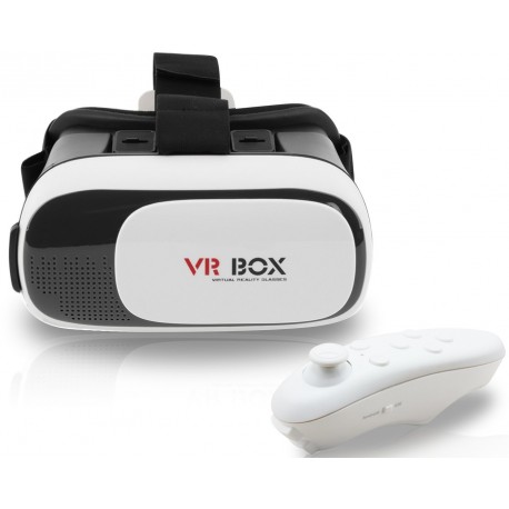 Omega 3D virtuālās realitātes brilles VR Box + tālvadība (43485)