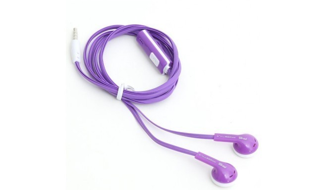 Omega Freestyle austiņas ar mikrofonu FH1020, violetas