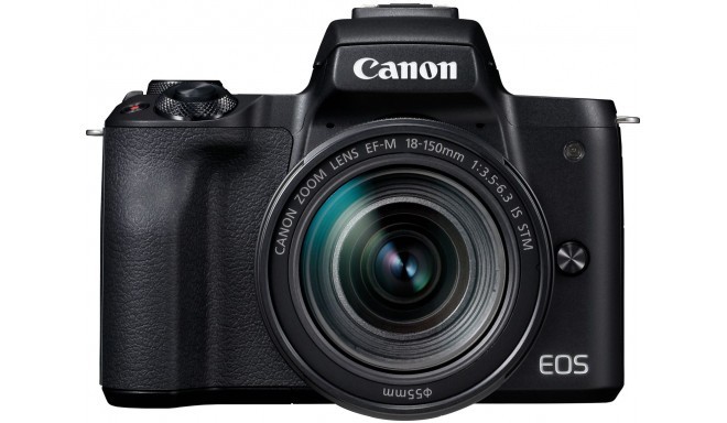 Canon EOS M50 + EF-M 18-150mm IS STM, black
