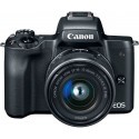 Canon EOS M50 + EF-M 15-45mm IS STM, black