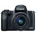 Canon EOS M50 + EF-M 15-45mm IS STM, black