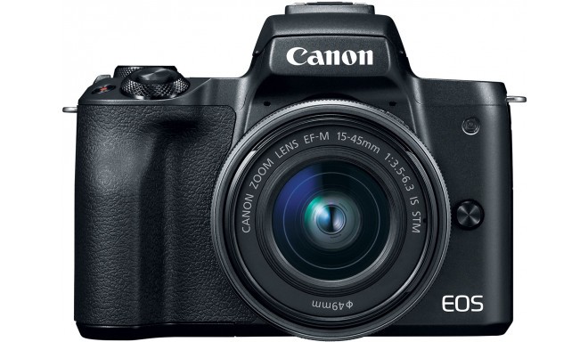 Canon EOS M50 + EF-M 15-45 мм IS STM, черный