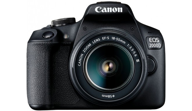 Canon EOS 2000D + 18-55mm III Kit, must