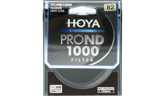 Hoya neitrāla blīvuma filtrs ND1000 Pro 82mm
