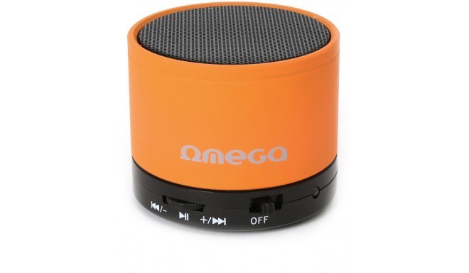Omega Bluetooth skaļrunis V3.0 Alu 3in1 OG47O, oranžs (42645)