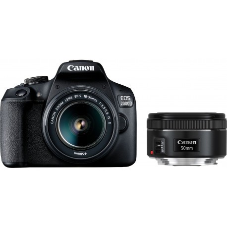 Canon EOS 2000D + 18-55 мм IS + 50 мм Kit