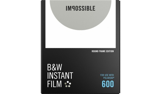 Impossible 600 B&W Round Frame