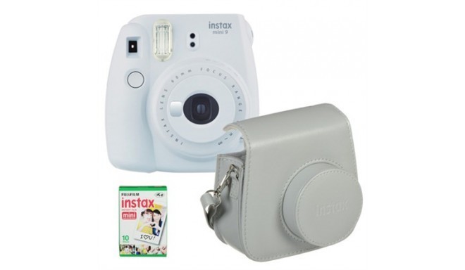 Fujifilm Instax Mini 9, smokey white + Instax Mini paber