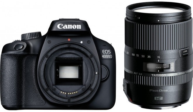 Canon EOS 4000D + Tamron 16-300 мм VC