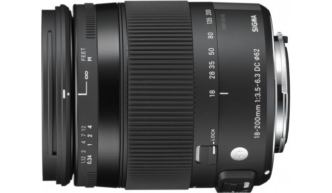 Sigma 18-200mm f/3.5-6.3 DC OS HSM Contemporary lens for Canon